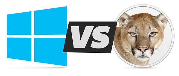 Windows 8 vs Mountain Lion OS X